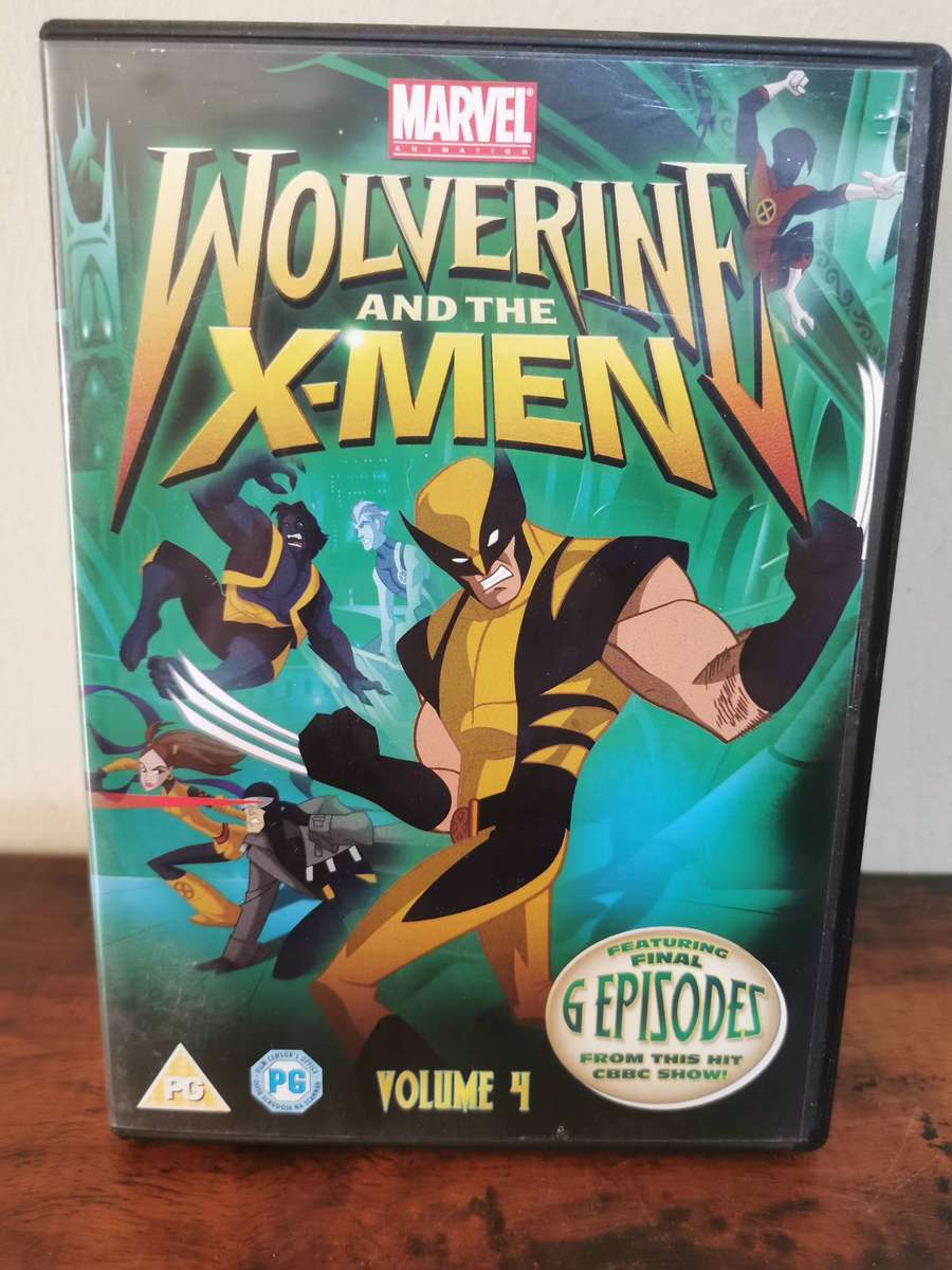 Wolverine and the X-men vol 1-4 on DVD
