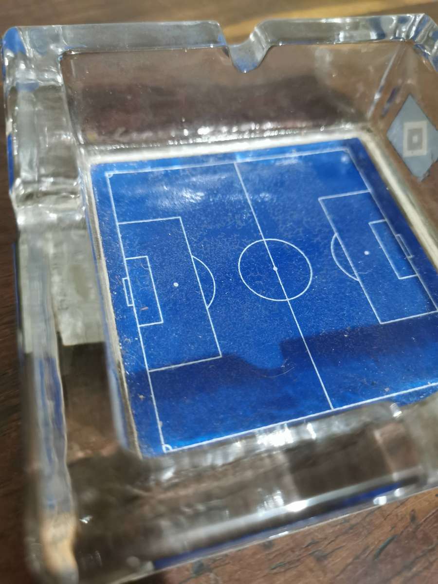 Soccer Pitch Ashtray - 10cmx10cm
