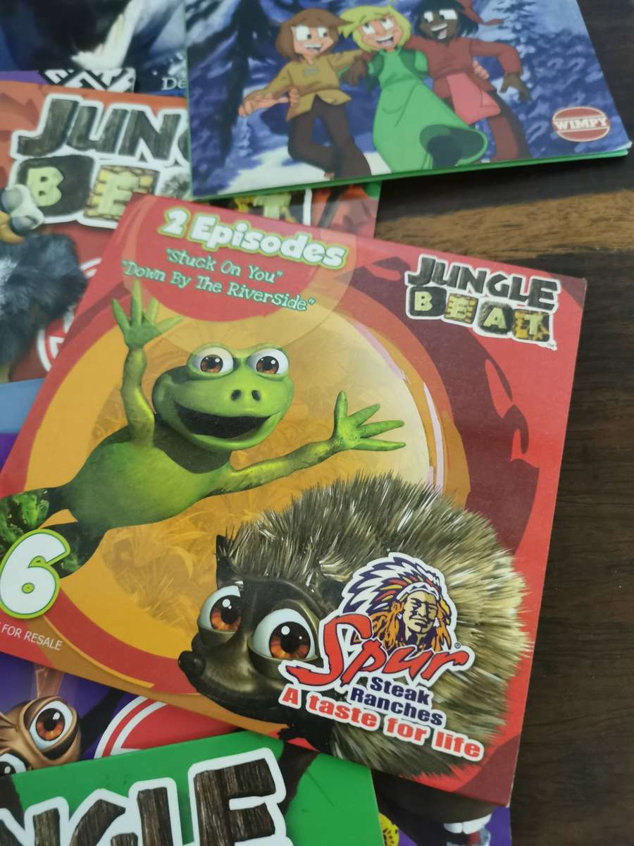 Collection of Promotional DVDs from Shell, Wimpy, KFC and Spur x16 Individuals