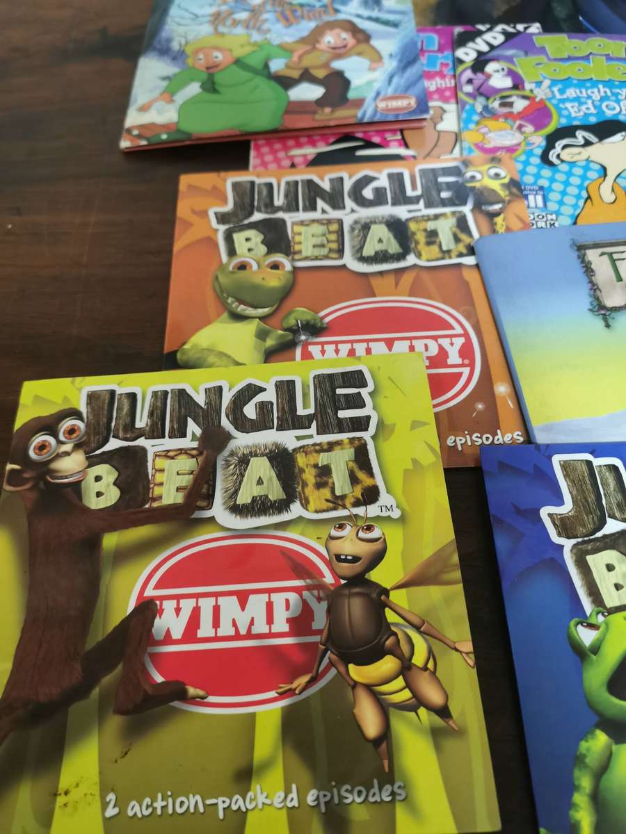 Collection of Promotional DVDs from Shell, Wimpy, KFC and Spur x16 Individuals