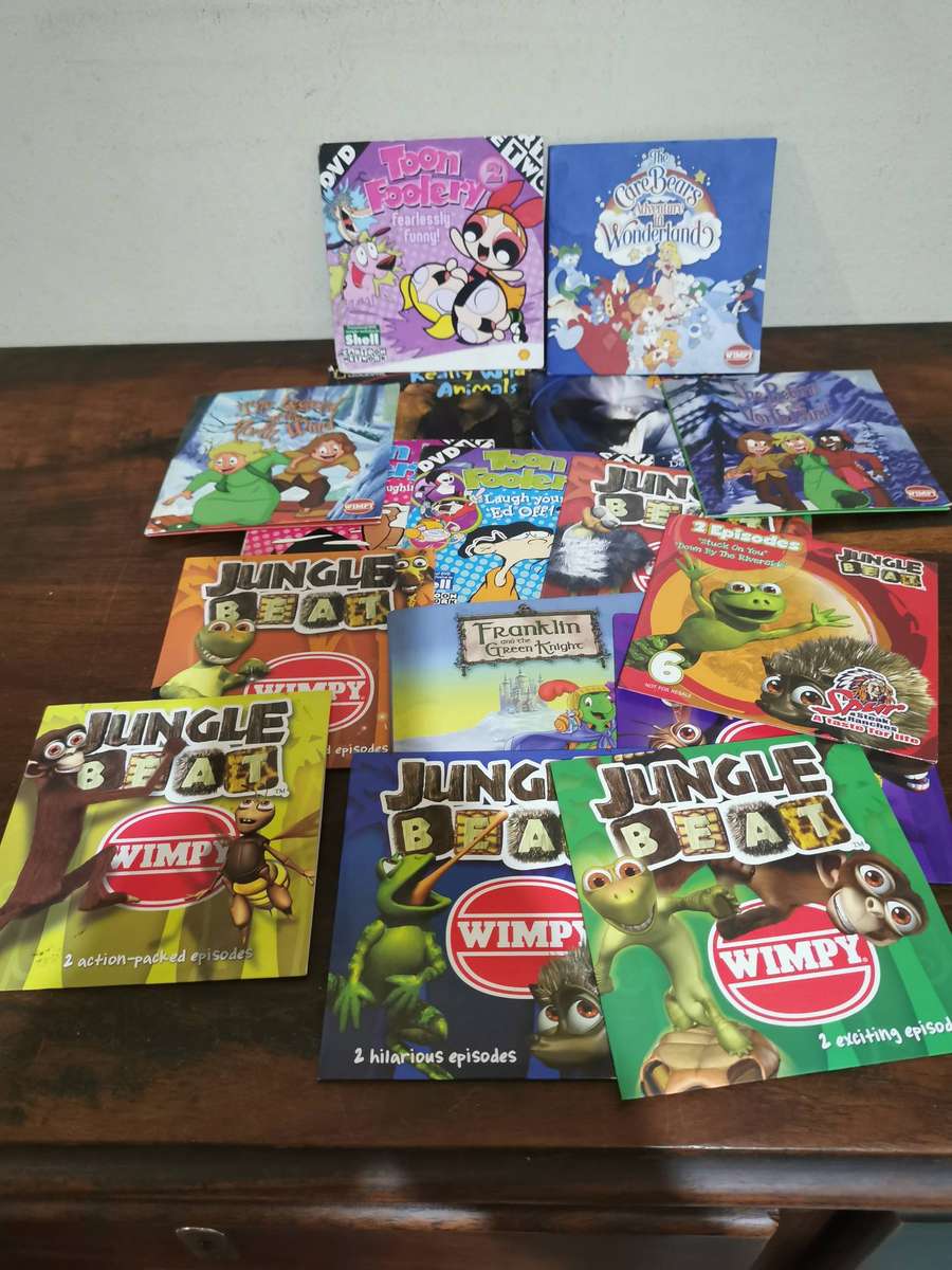 Collection of Promotional DVDs from Shell, Wimpy, KFC and Spur x16 Individuals