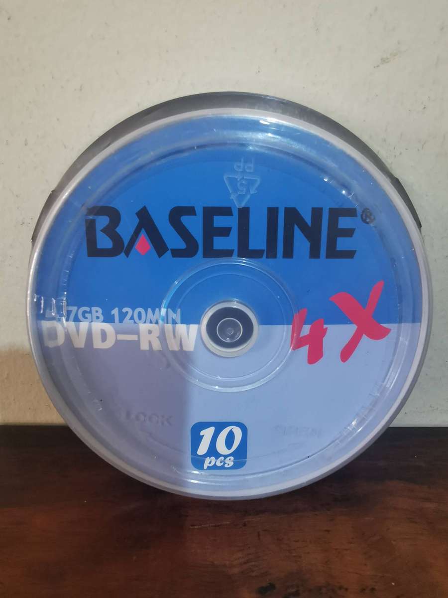 Baseline DVD-RW 10x Pack - New