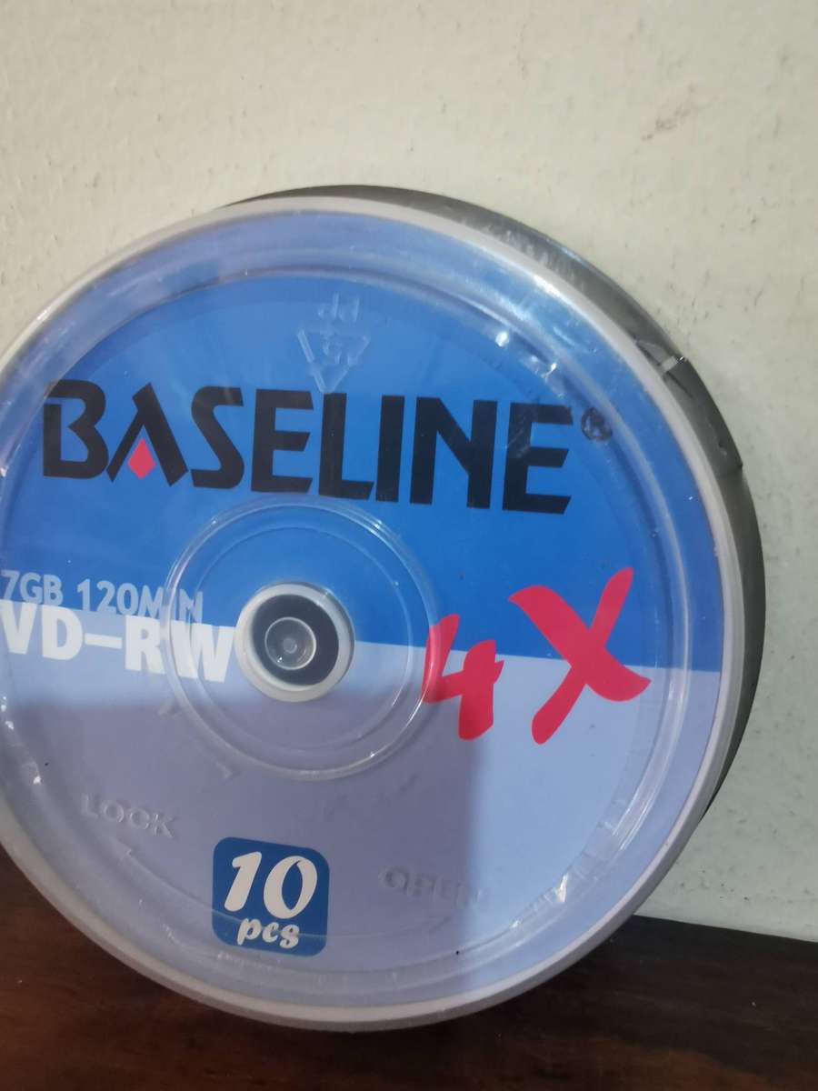 Baseline DVD-RW 10x Pack - New