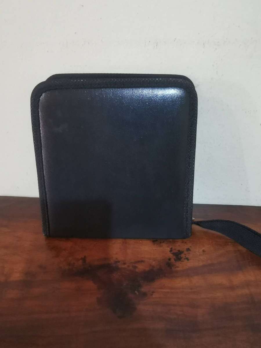 Black CD Pouch - Holds 32 CDs