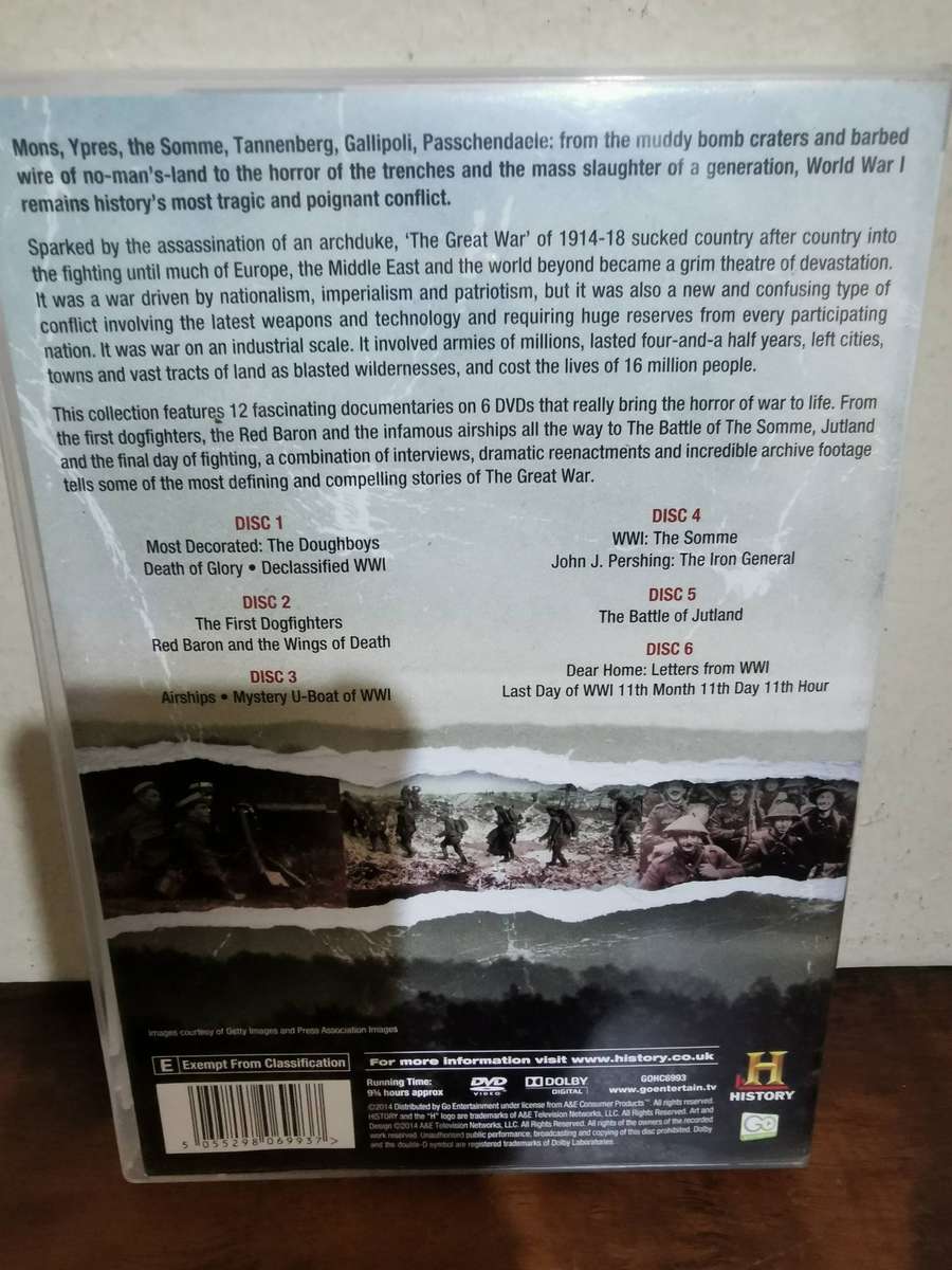 WW1, The First Modern War 6-DVD Box Set