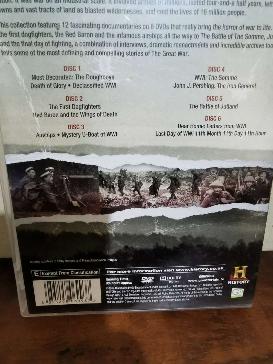 WW1, The First Modern War 6-DVD Box Set
