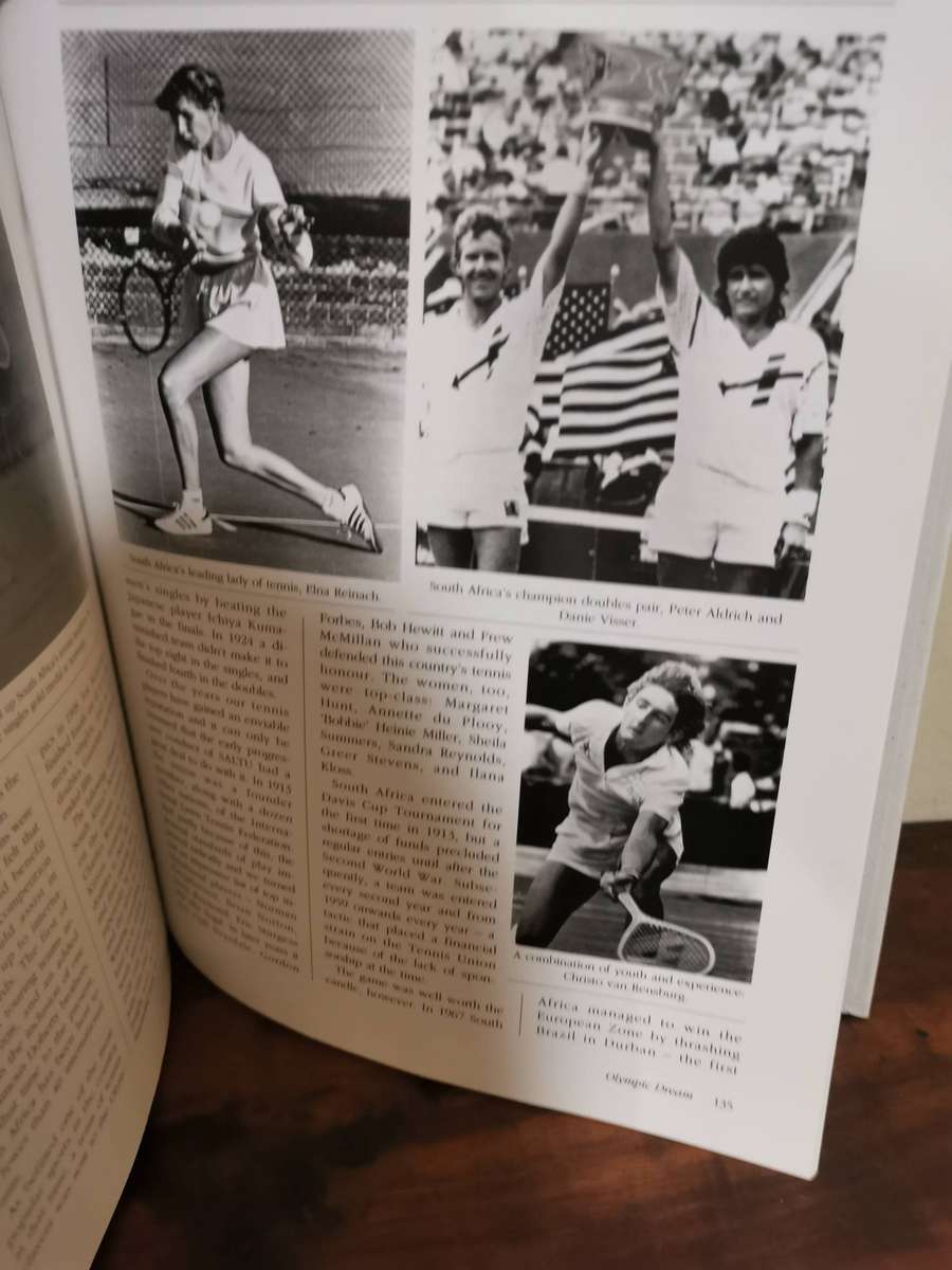 Olympic Dream, The South African Connection Hardcover Book
