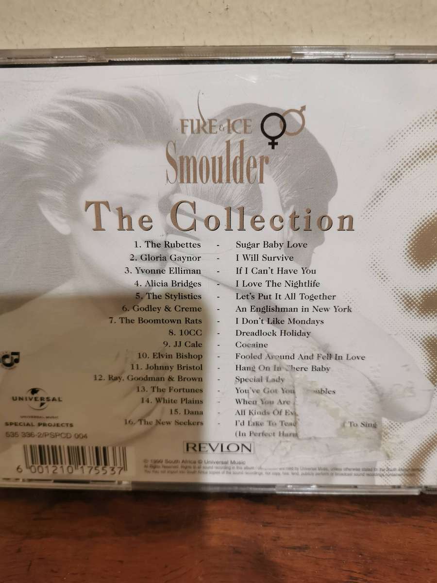 Fire and Ice Smoulder Music Compilation CD