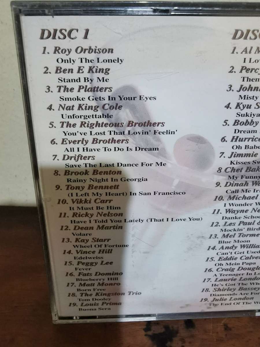 The Best Crooners Album in the World, EVER! Double Disc Music Compilation CD