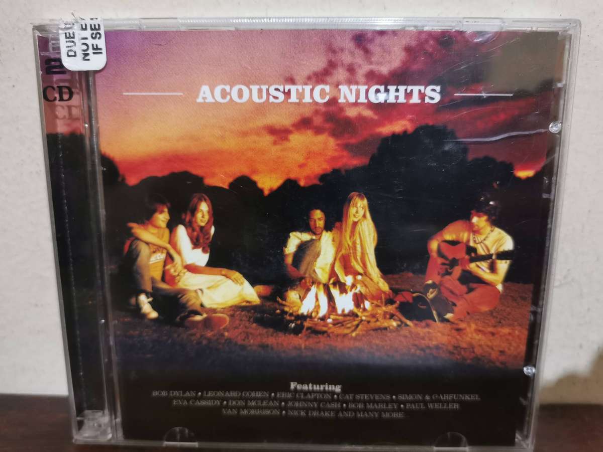 Acoustic Nights, 2-Disc Music Compilation CD - see pics