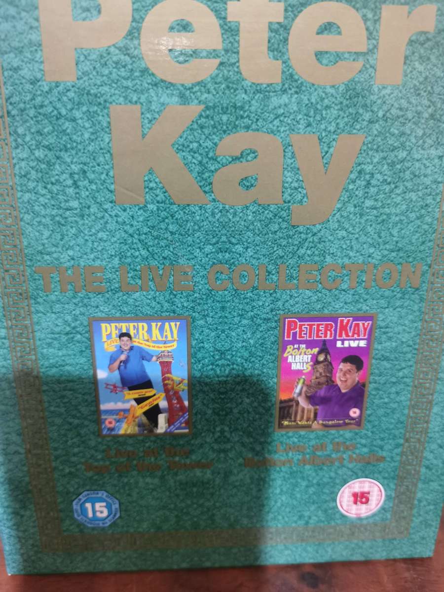 Peter Kay Box Set, The Live Collection on DVD