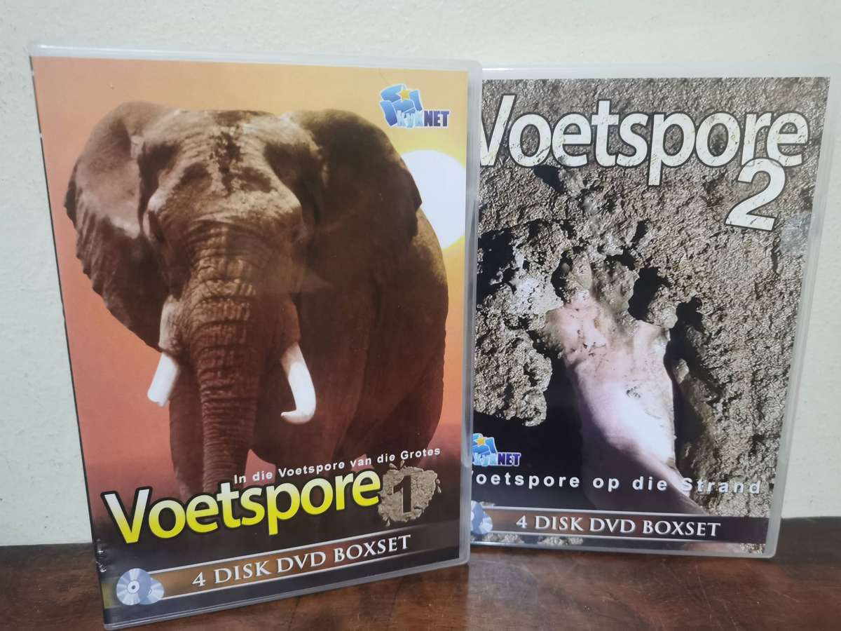 Voetspore 1 and 2 on DVD