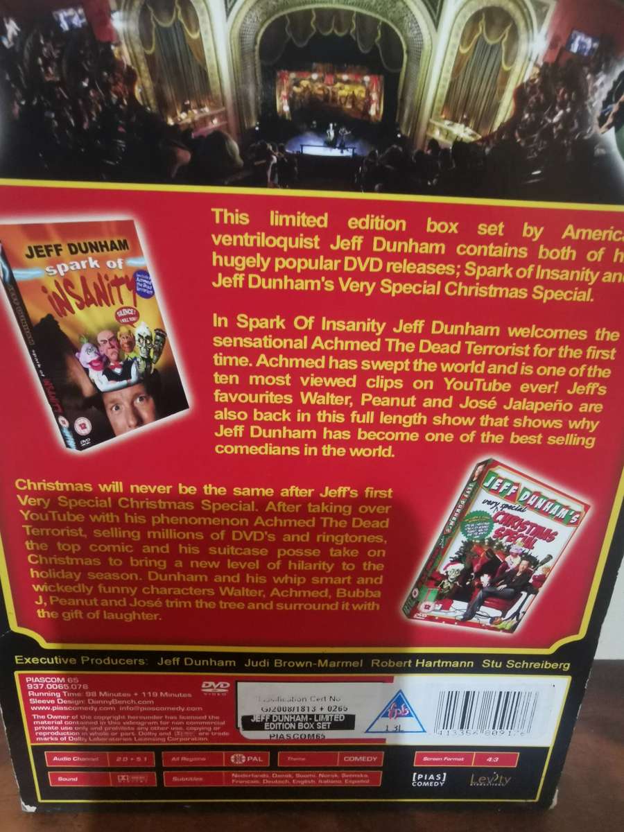 Jeff Dunham Limited Edition Box Set PLUS two Extra Shows on DVD