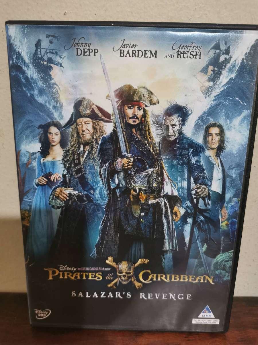 Pirates of the Caribbean 5 Movie Collection on DVD
