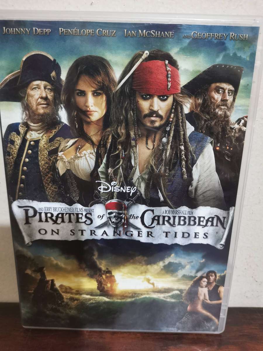 Pirates of the Caribbean 5 Movie Collection on DVD