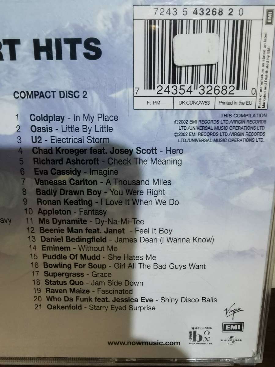 NOW 53, Double-Disc Edition on CD