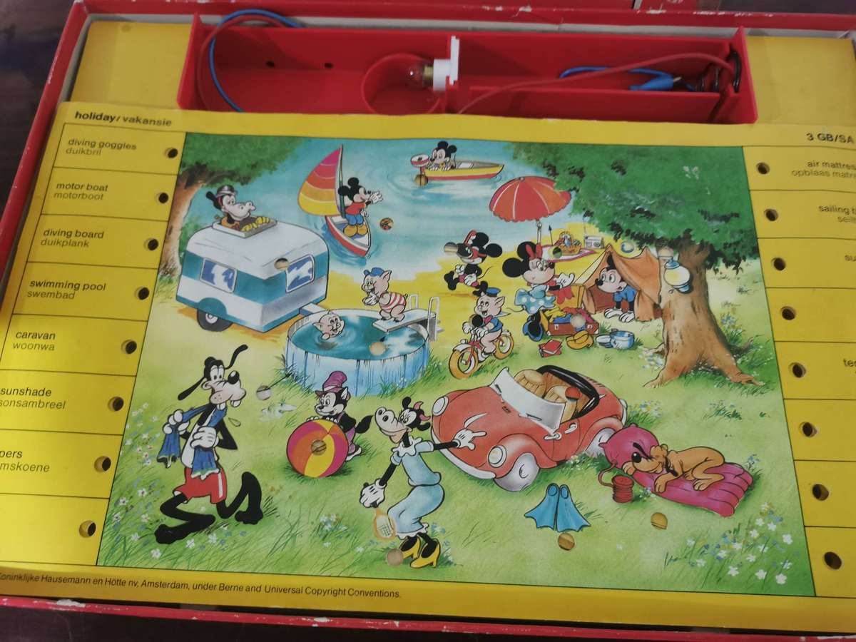 1983 Disney Electro Comic by Jumbo - works