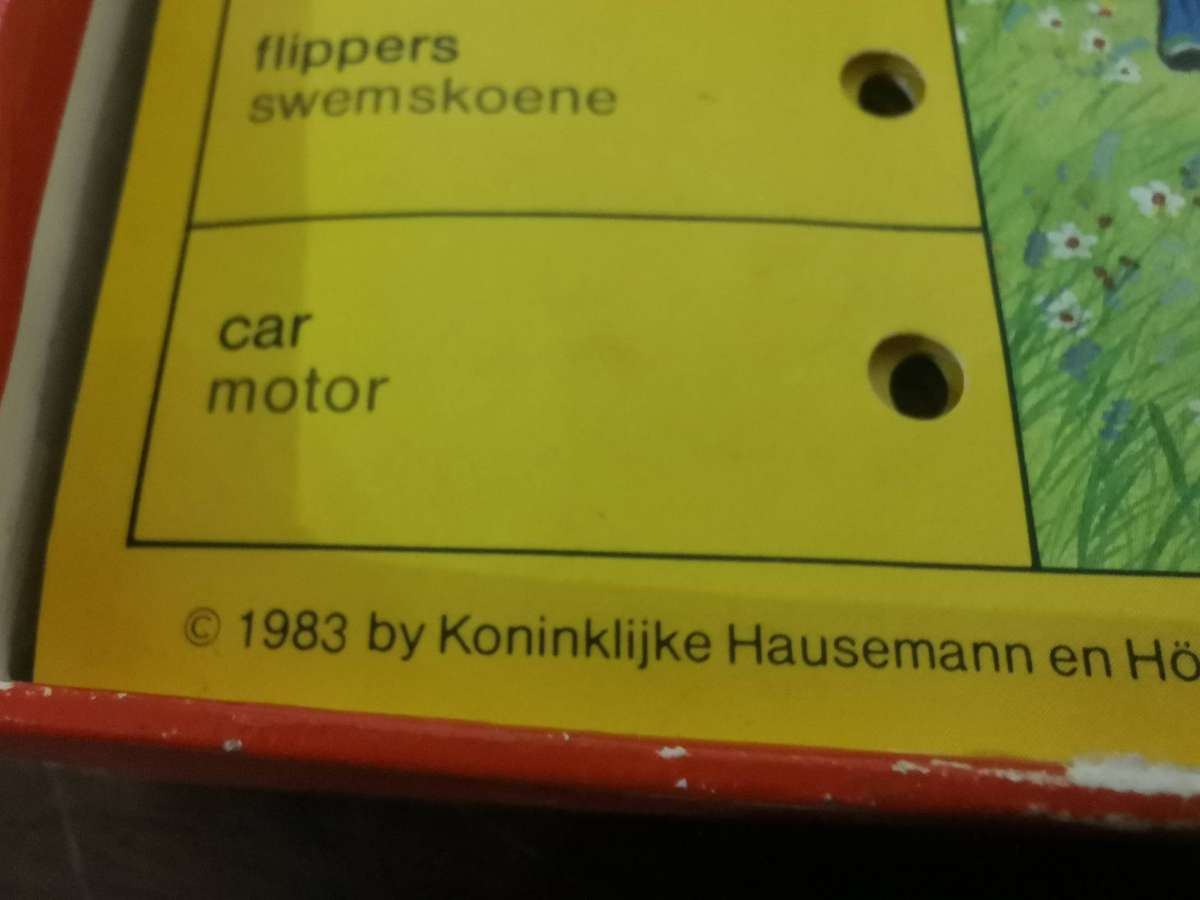 1983 Disney Electro Comic by Jumbo - works