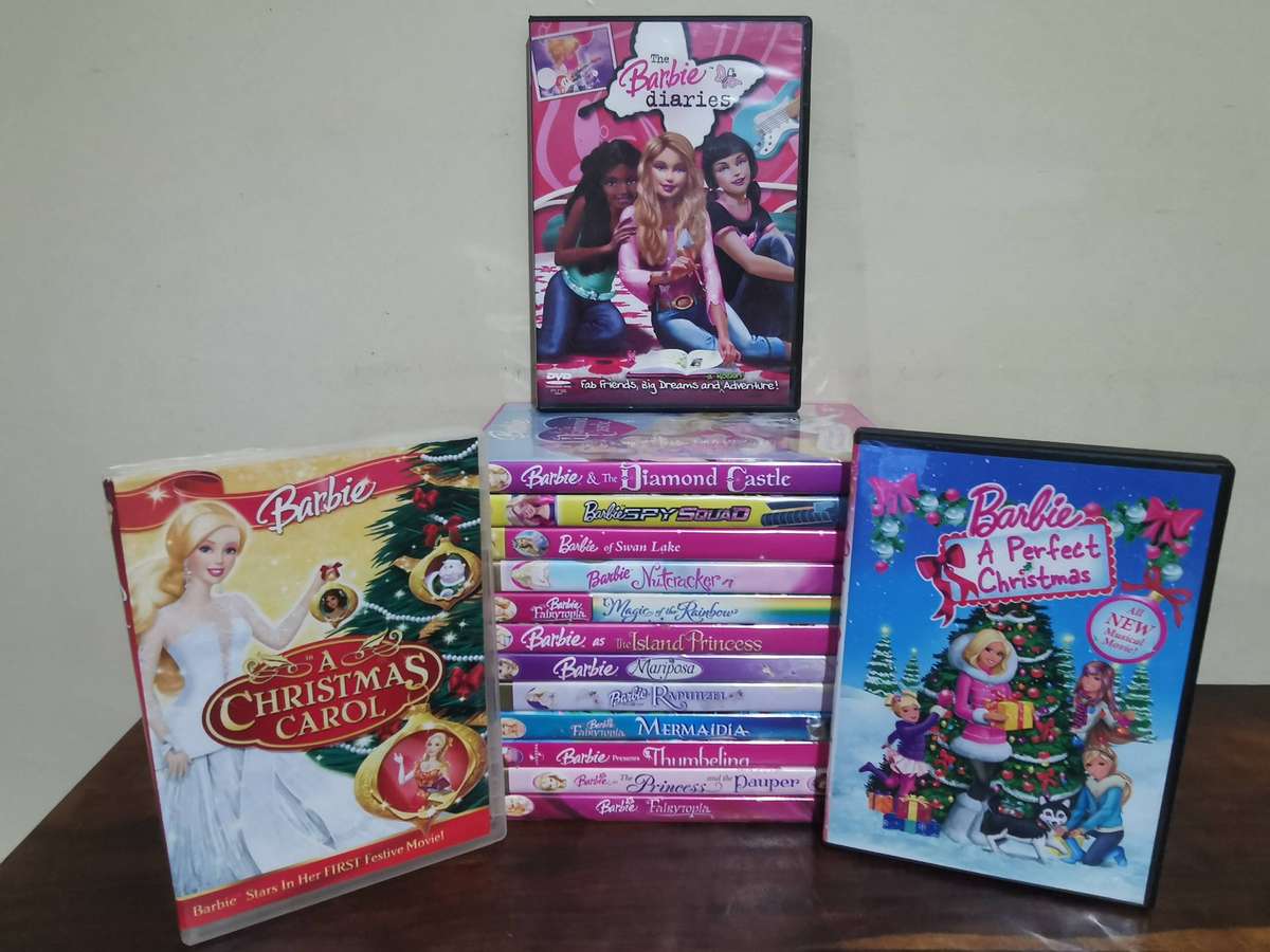 Barbie Movie Collection on DVD x15