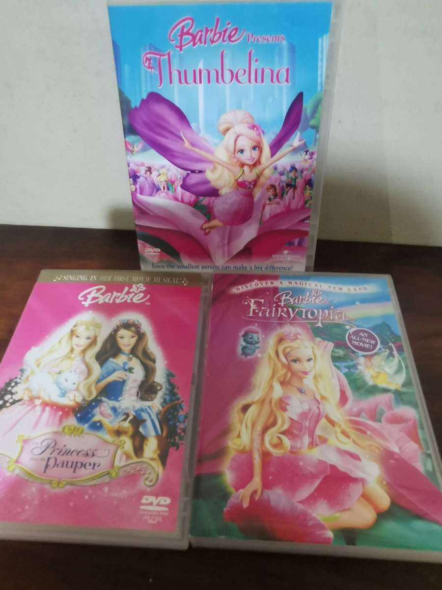 Barbie Movie Collection on DVD x15