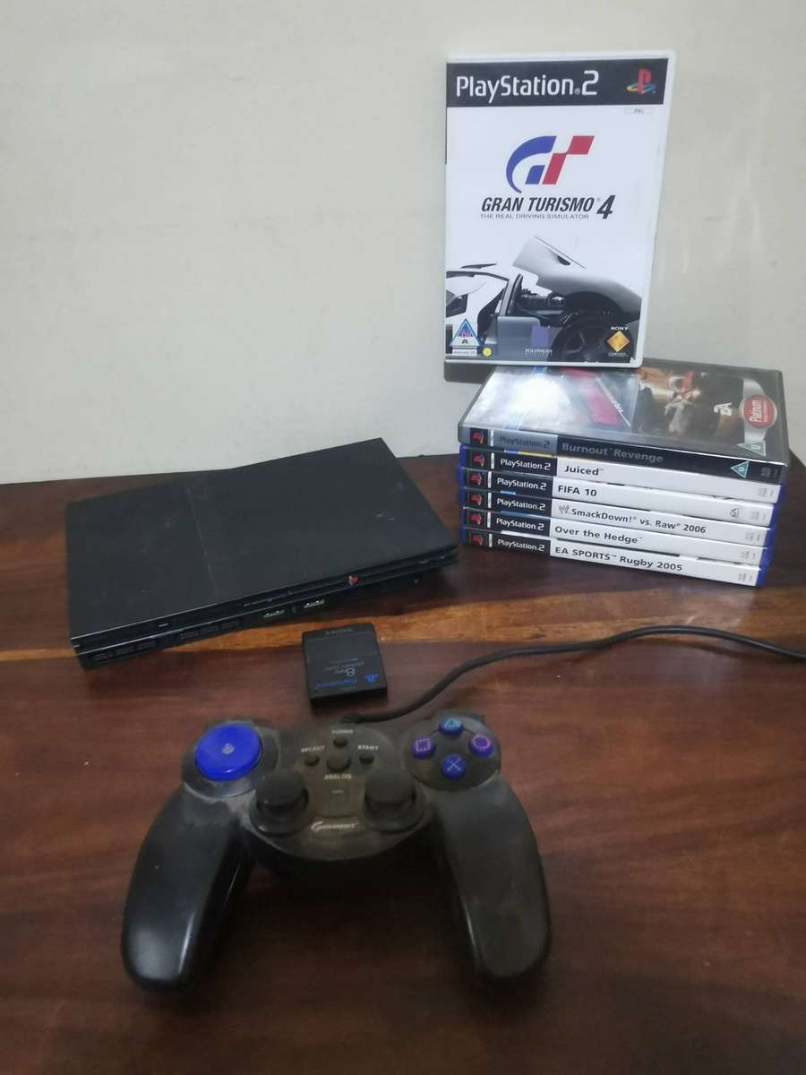 PlayStation 2 Console with Memory Card and Free Games