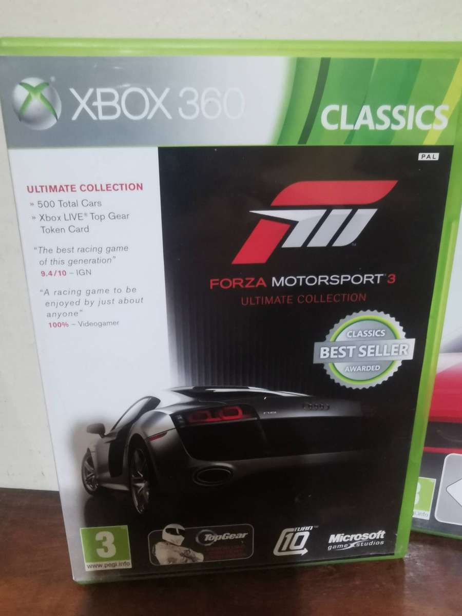 Forza Motorsport Game Collection on Xbox 360 with Booklets
