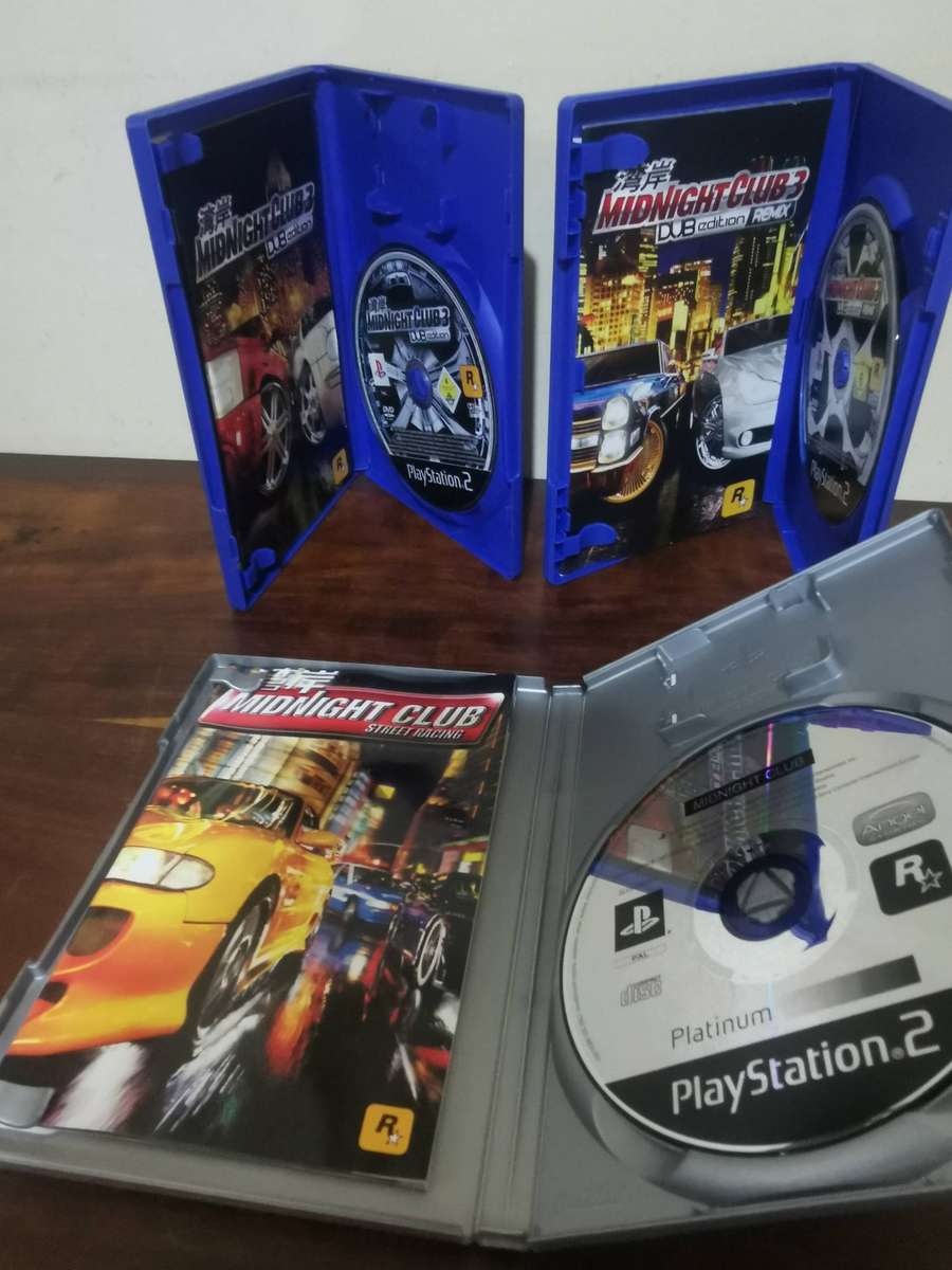 Midnight Club PlayStation 2 Game Collection with Booklets
