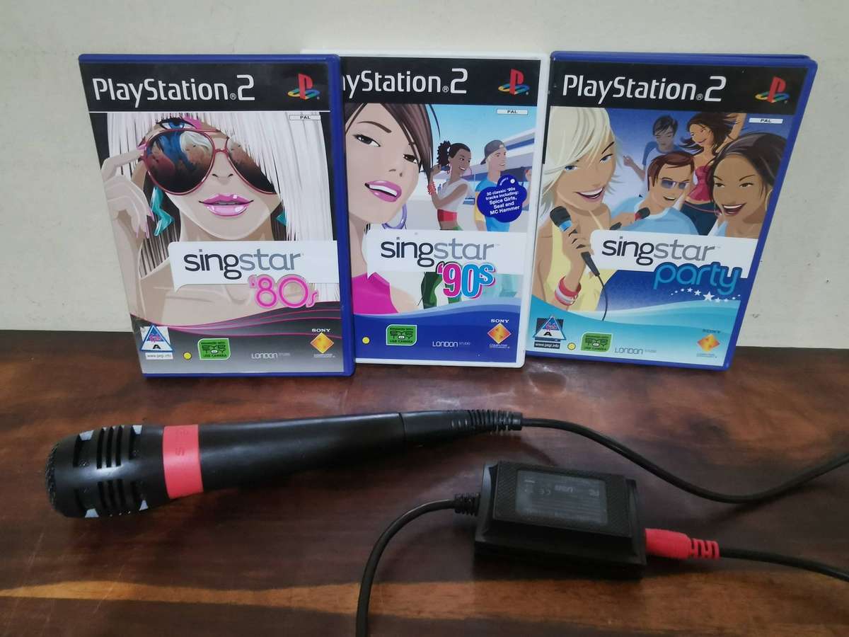 Singstar Combo for PlayStation 2 with Mic and Games