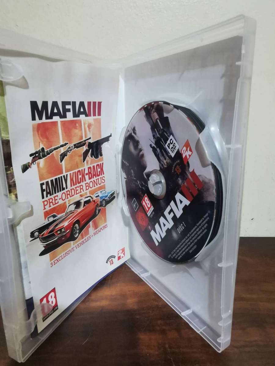 Mafia 3 PC Game Complete with Booklets and Map