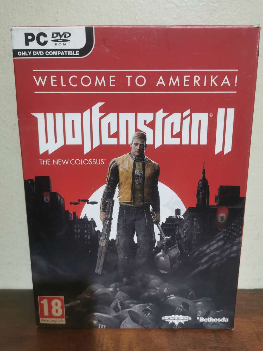Wolfenstein 2, The New Colossus Box Set PC Game