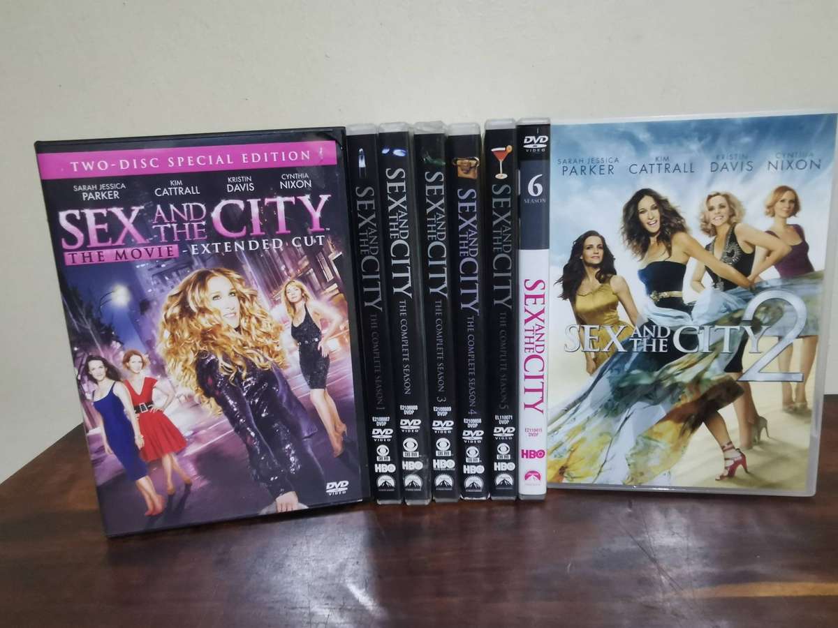 Sex and the City Complete Series Seasons 1-6 on DVD PLUS both Movies