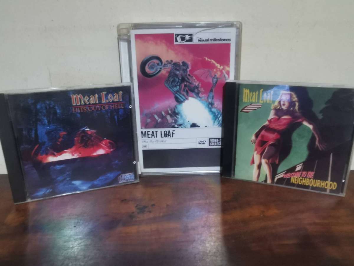 Meatloaf Hits From Hell Music CD and DVD Collection