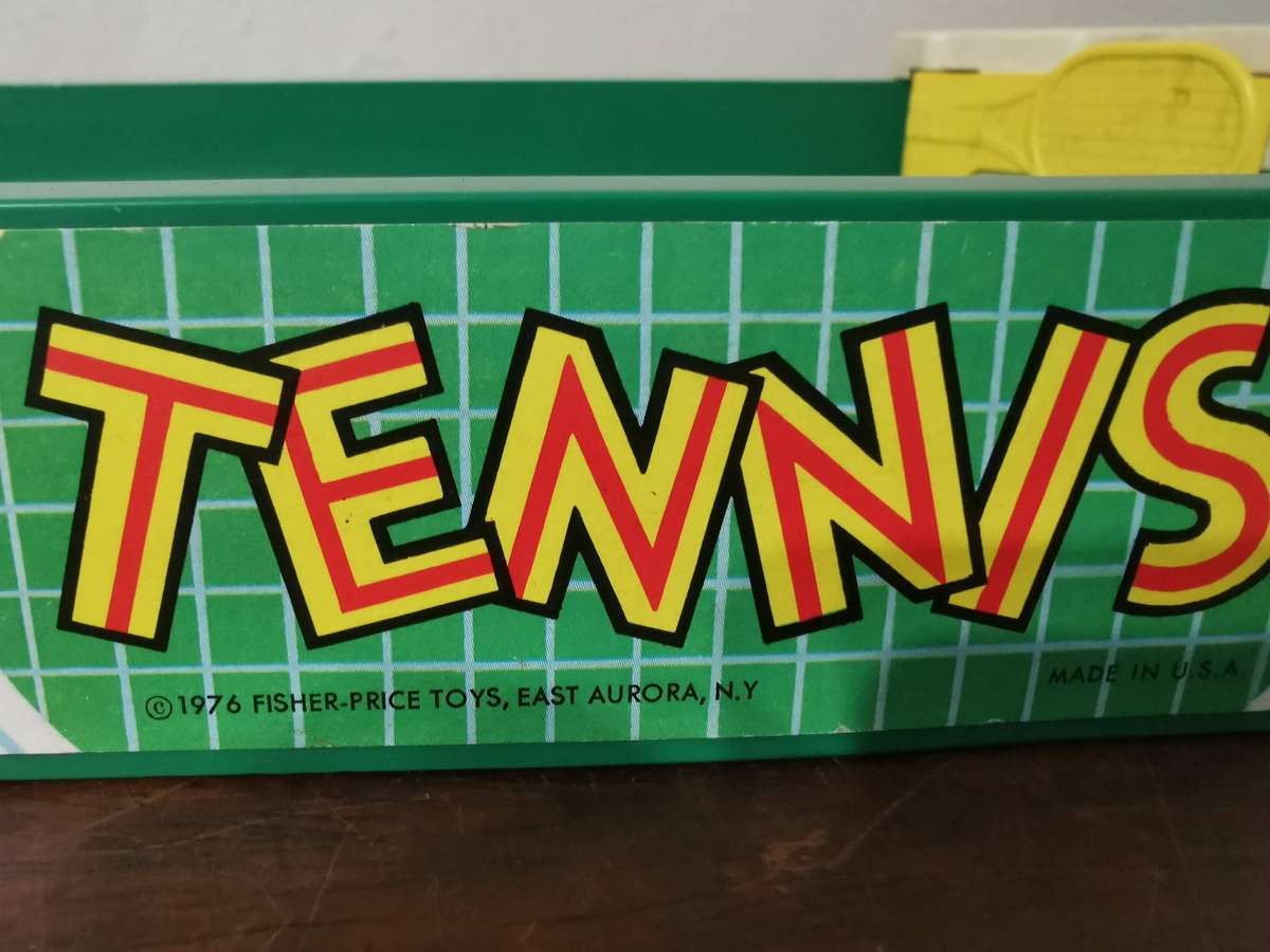1976 Fisher-Price Tennis Game - 60cmx30cm