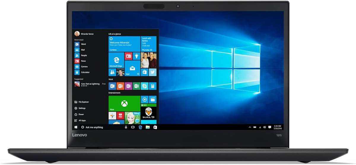 Lenovo T570 i7 laptop- 16gb DDR4, 1TB OS drive, 4G. Dual Battery, Webcam Win 10/11