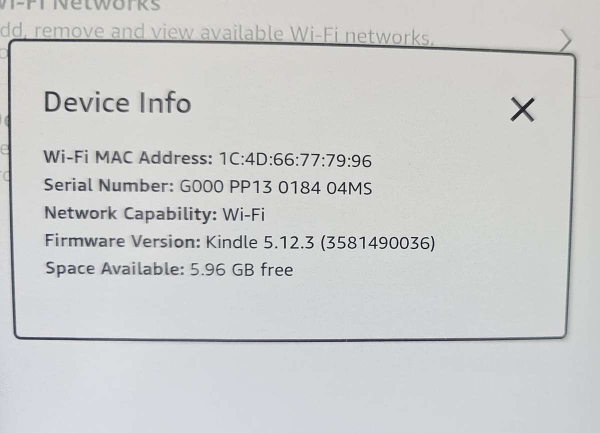 Amazon Kindle Paperwhite 10th GEN - 8GB - Wi-Fi - 6 Inch - with case