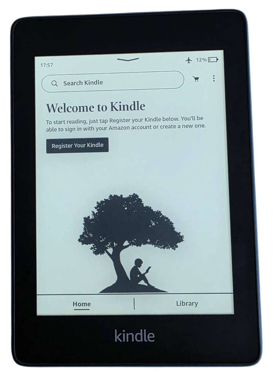 Amazon Kindle Paperwhite 10th Gen 8GB  Denim Blue - NO ADS - Like new - WATERPROOF