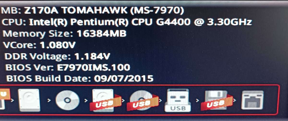 MSi Z170A Tomahawk Motherboard