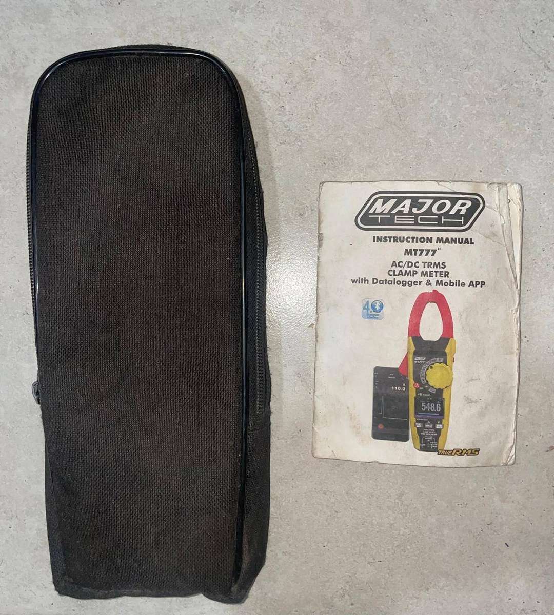 Major Tech MT777 1000A AC/DC Trms Clamp METER with BLUETOOTH