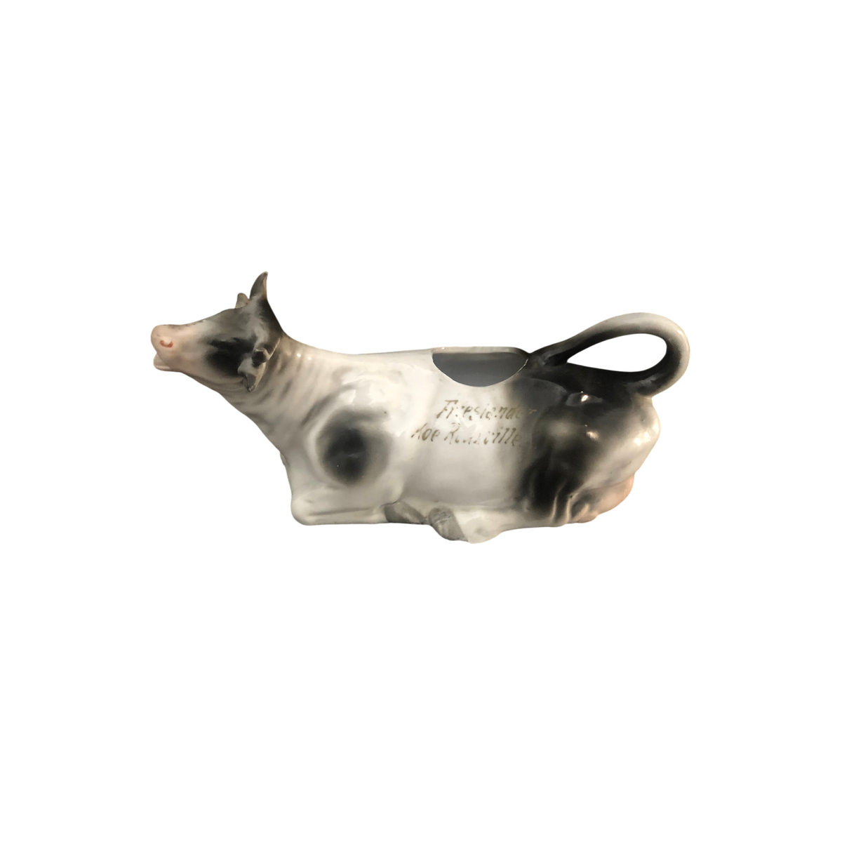 Vintage Porcelain Cow Creamer | Farmhouse Decor