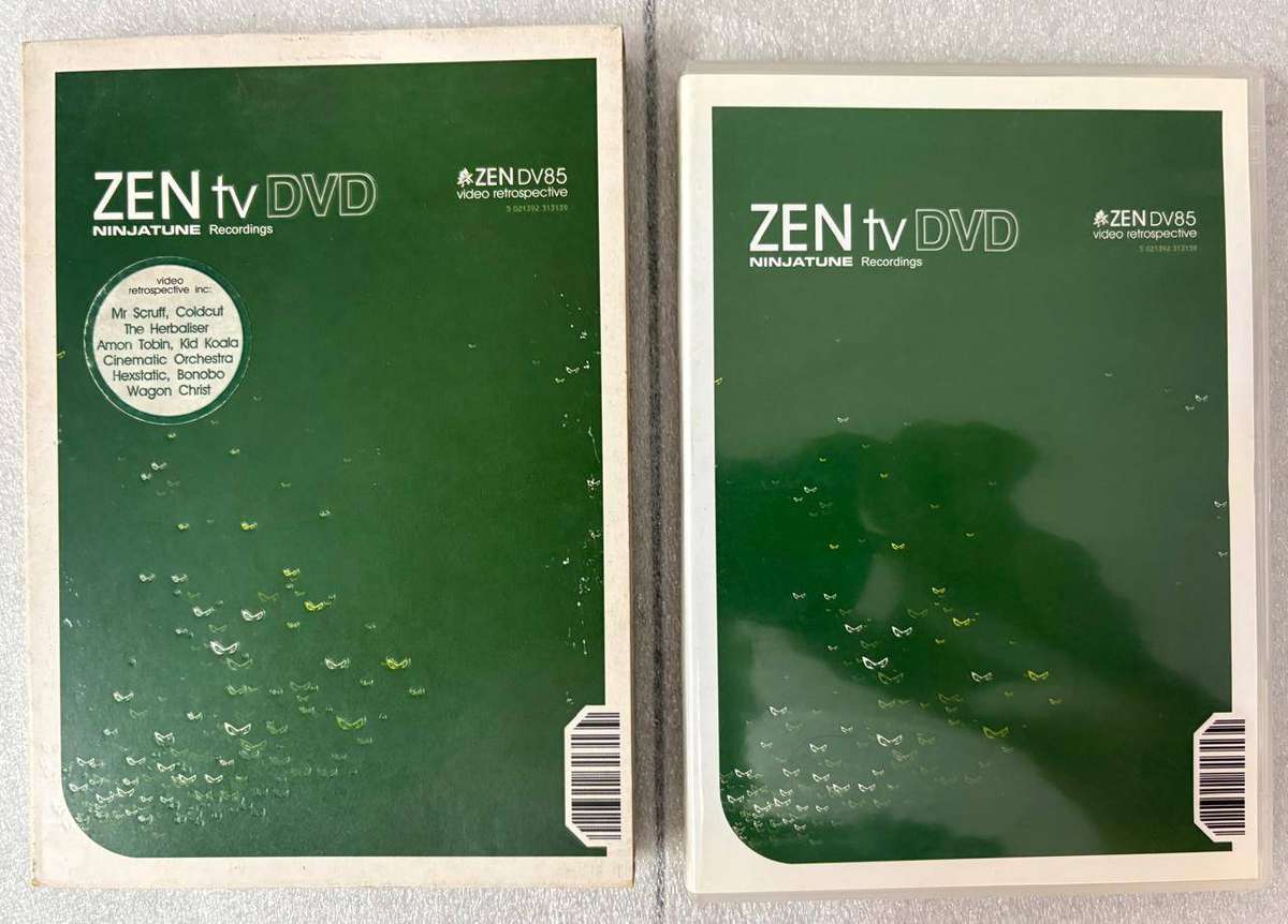 Ninja Tune ZEN TV DVD  Video Retrospective (Amon Tobin, Bonobo, Mr Scruff)