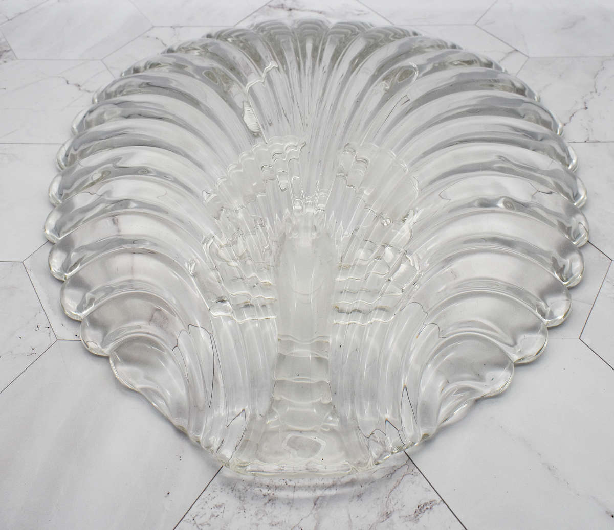 Large Lobster Glass Dish