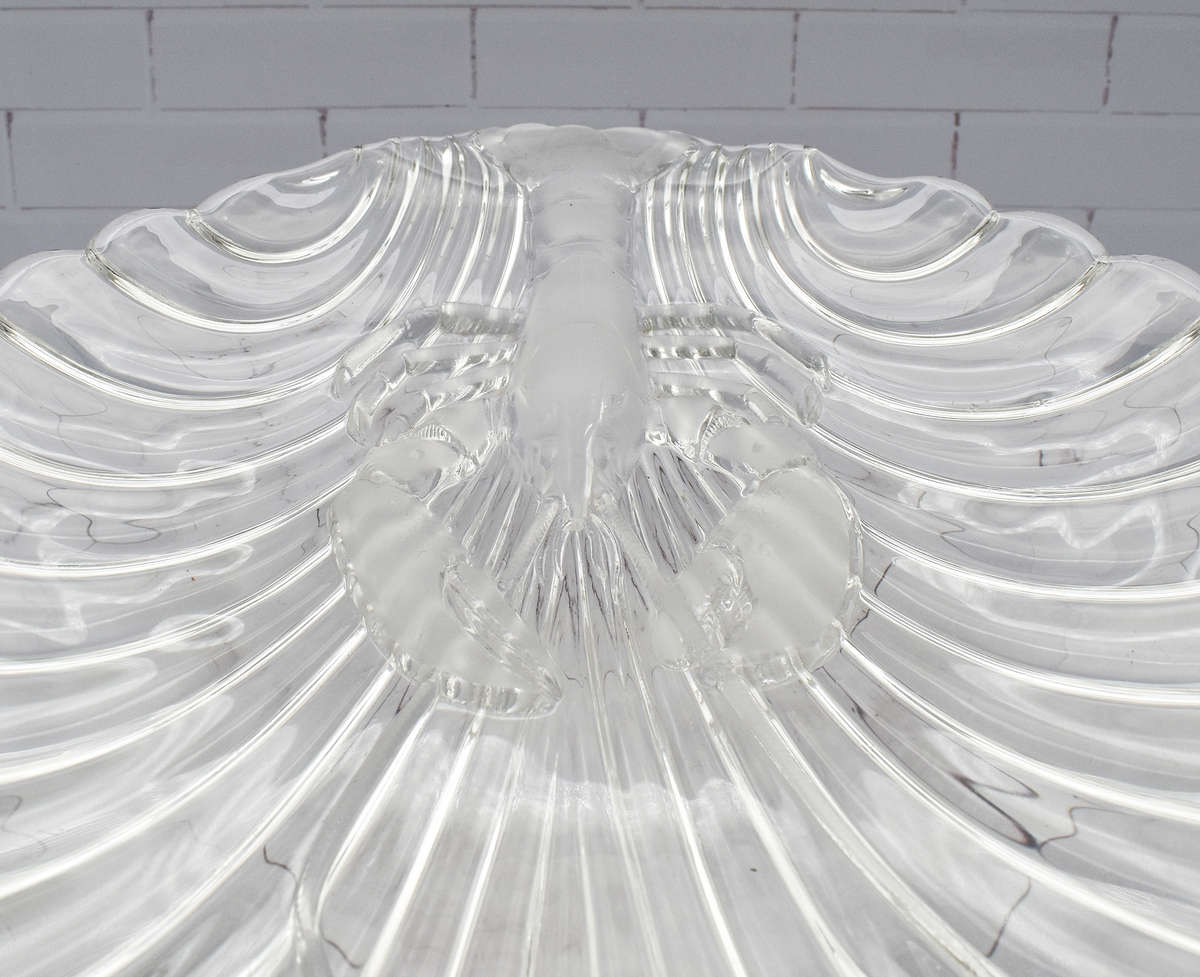 Large Lobster Glass Dish