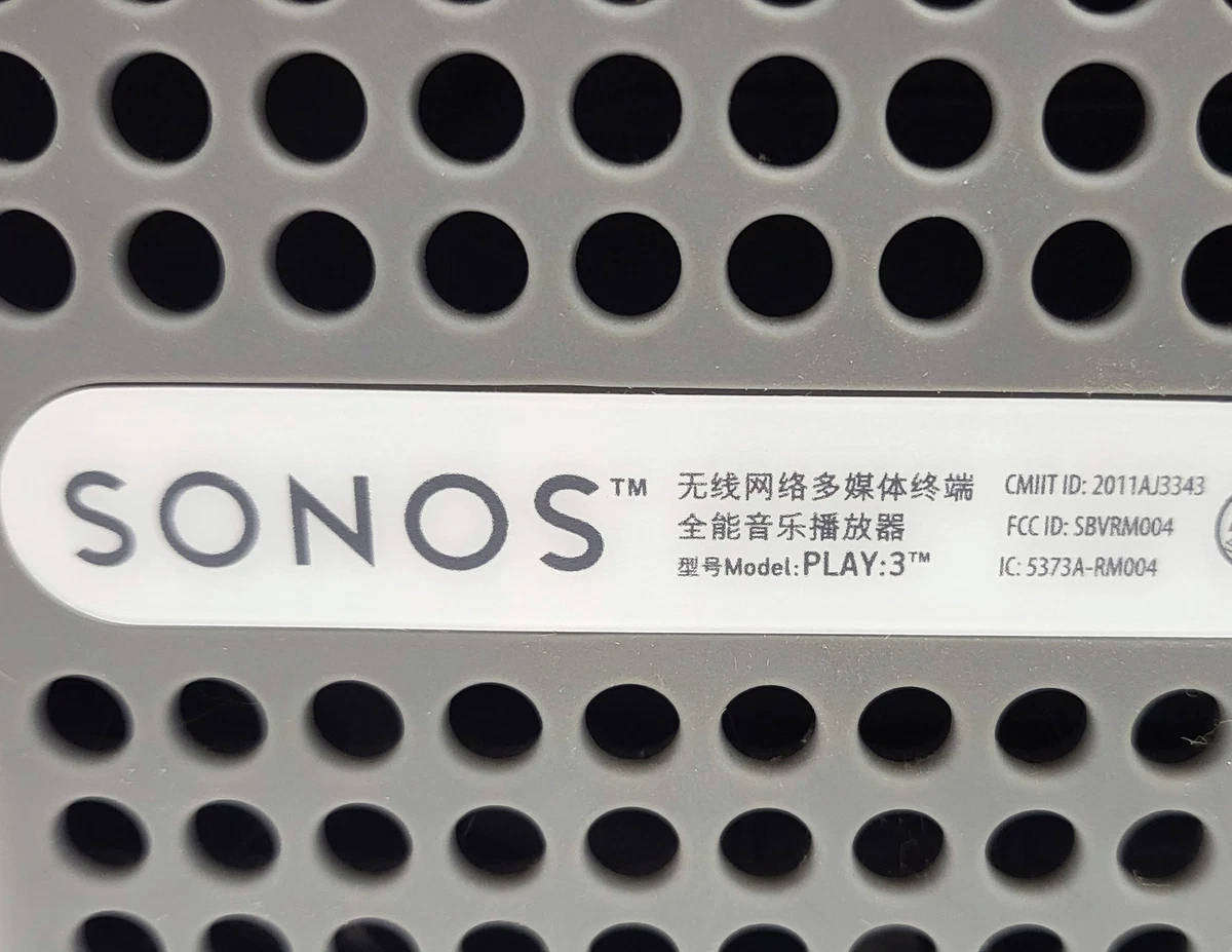 Sonos Play:3 Wireless Speaker  White