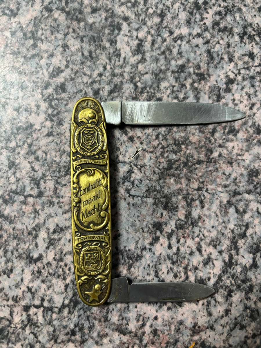 CRAZY R1 START ***Anglo Boer War De Wet / Kruger Knife***