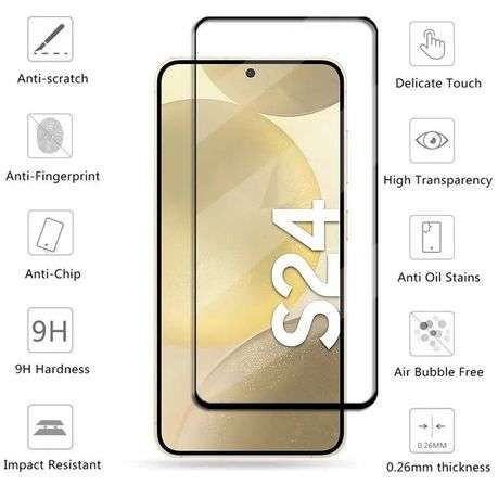 Tempered Glass Screen Protector For Samsung Galaxy S24