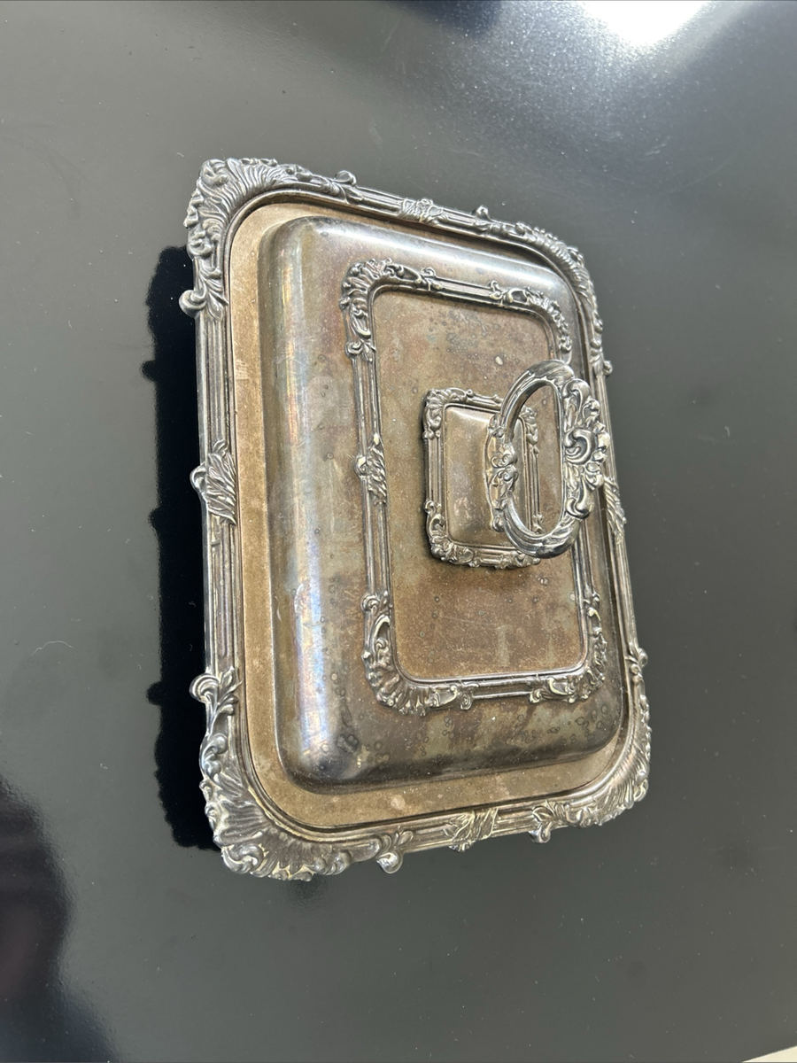 Two Silver Plated EPNS Serving Dishes #122