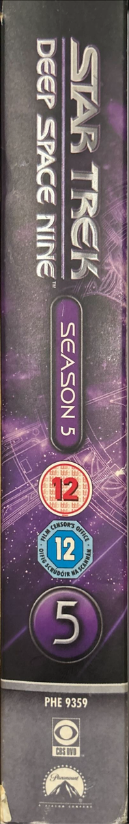 Star Trek Deep Space 9 DVD Boxset Complete Season 5