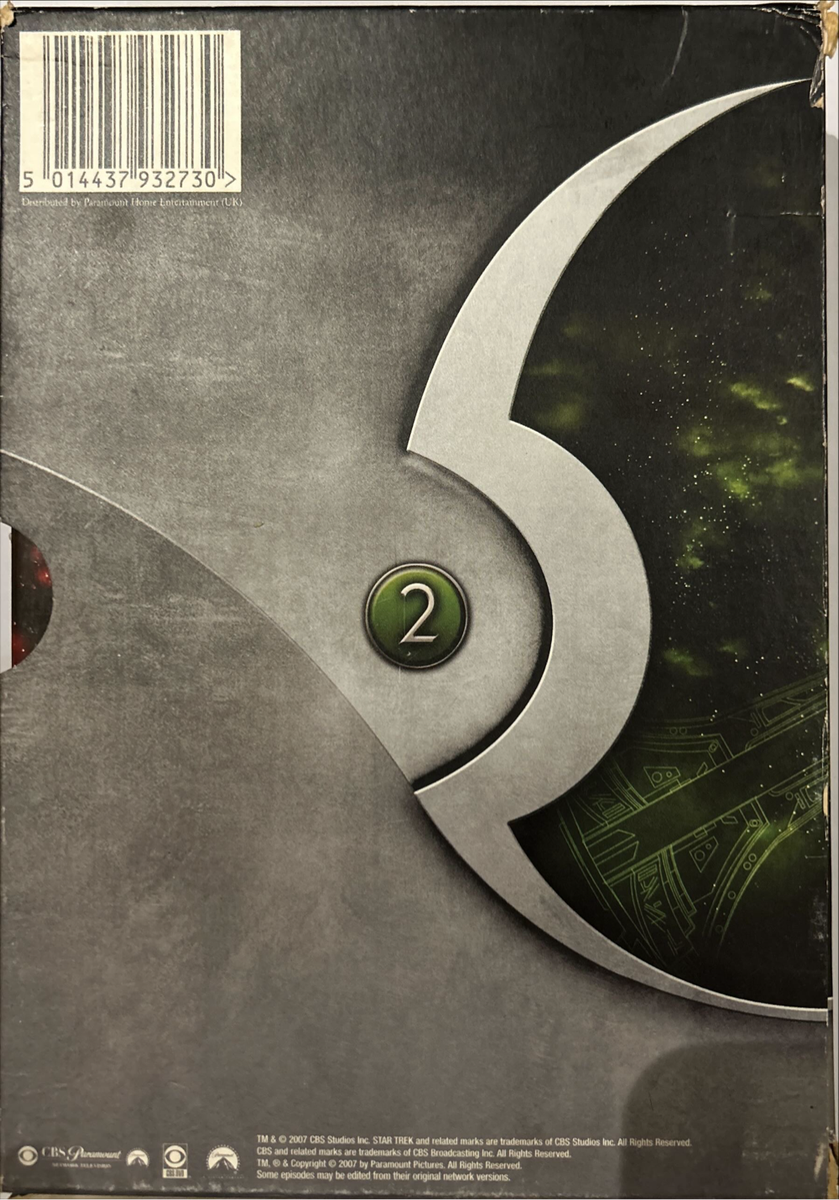 Star Trek Deep Space 9 DVD Boxset Complete Season 2