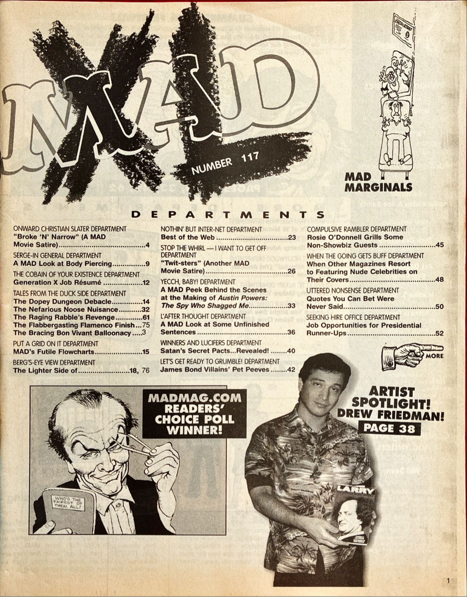 Mad Magazine XL Super Special (X2) Damaged