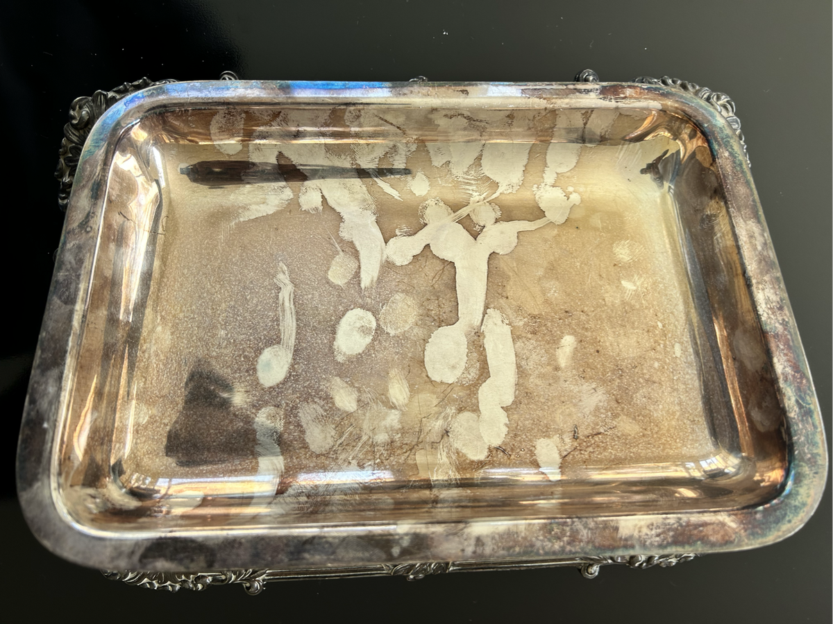 Two Silver Plated EPNS Serving Dishes #122